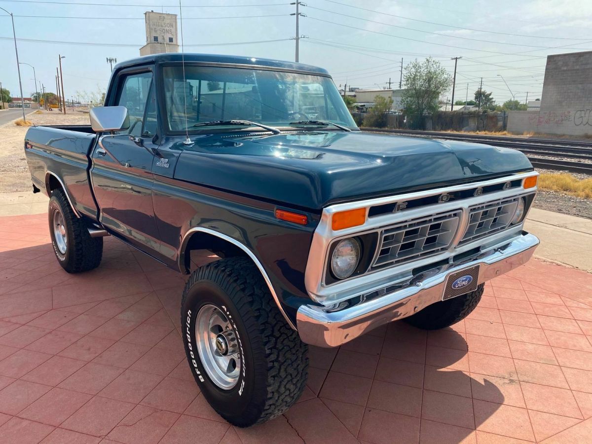 1977 Blue Ford F-150 Pickup Truck