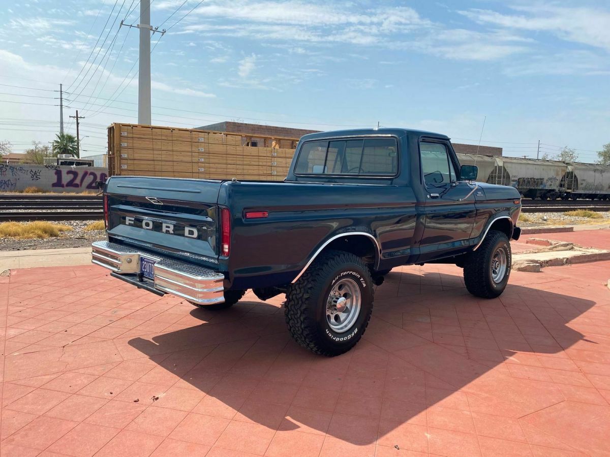 1977 Blue Ford F-150 Pickup Truck