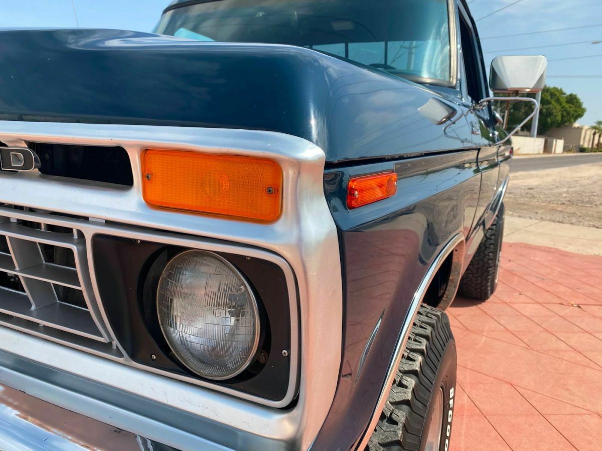 1977 Blue Ford F-150 Pickup Truck