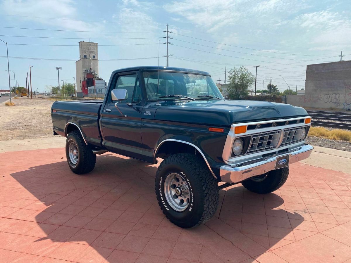 1977 Blue Ford F-150 Pickup Truck