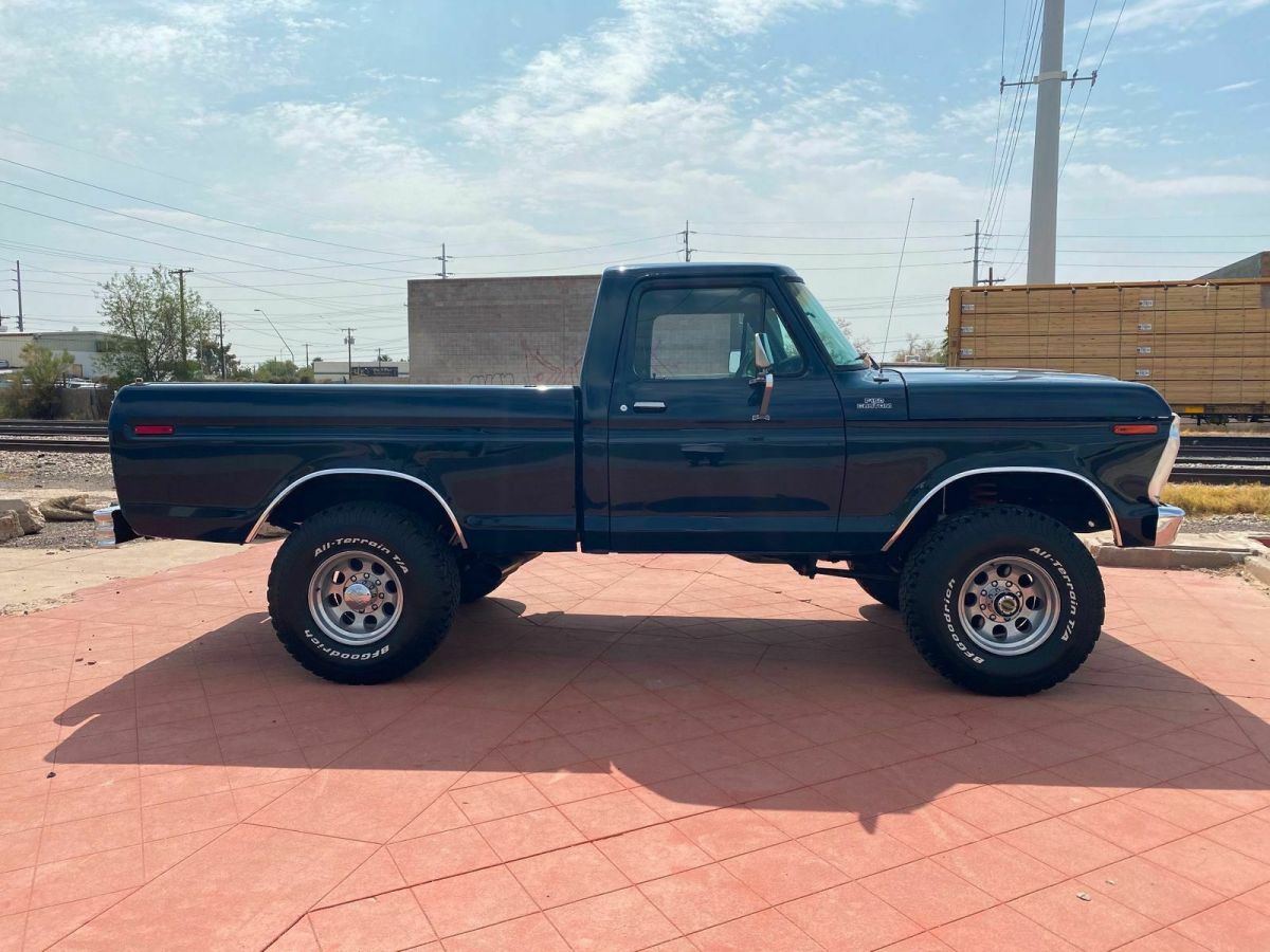 1977 Blue Ford F-150 Pickup Truck