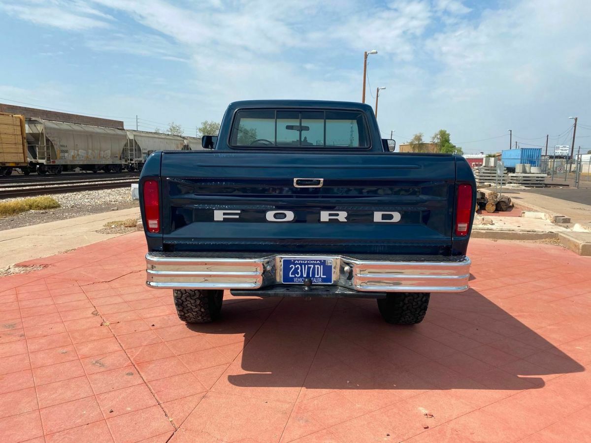 1977 Blue Ford F-150 Pickup Truck