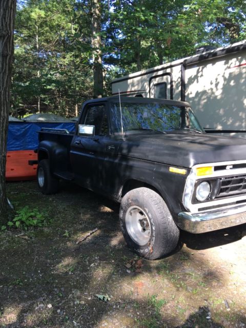 1977 Black Ford F-150 Standard Cab Pickup
