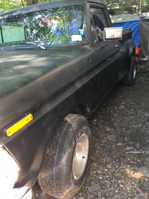 1977 Black Ford F-150 Standard Cab Pickup