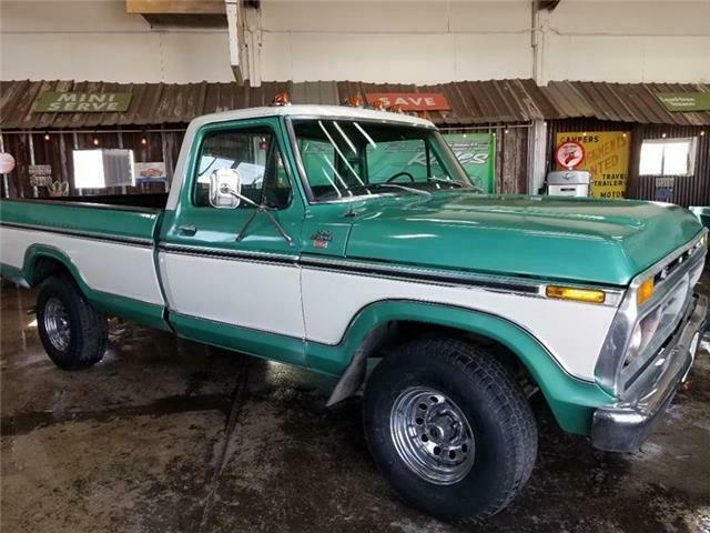 1977 Green Ford F-150 Pickup Truck