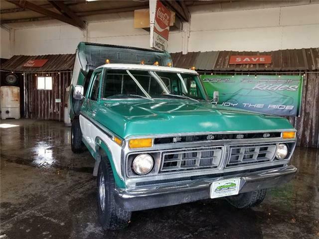 1977 Green Ford F-150 Pickup Truck