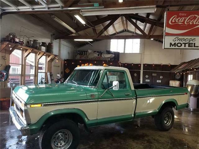 1977 Green Ford F-150 Pickup Truck