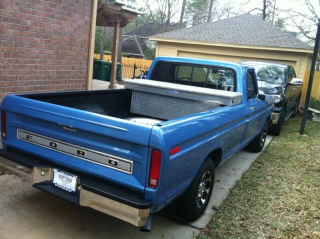 1977 Blue Ford F-150