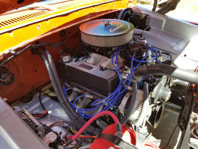 1977 Orange Ford F-150 Standard Cab Pickup