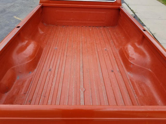 1977 Orange Ford F-150 Standard Cab Pickup