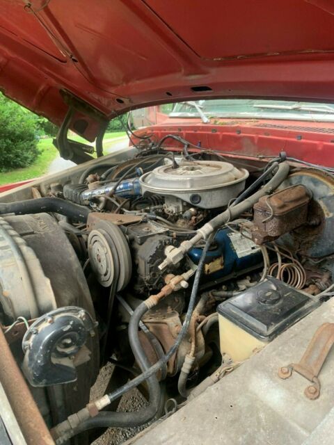 1977 Red Ford F-150 Standard Cab Pickup