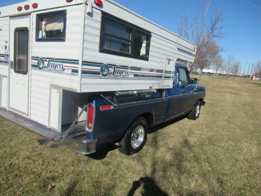 1977 Blue Ford F-150 Extended Cab Pickup