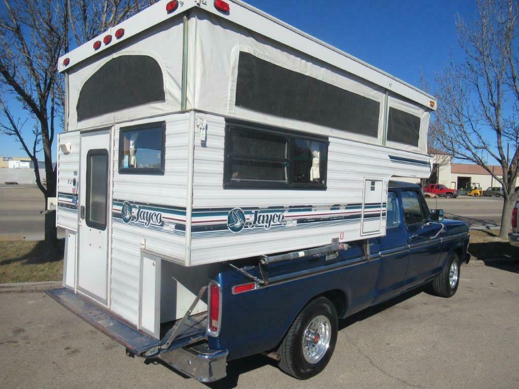 1977 Blue Ford F-150 Extended Cab Pickup
