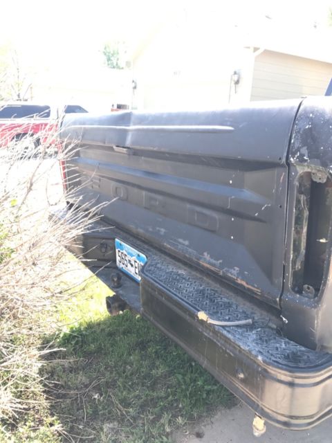 1977 Black Ford F-150 Standard Cab Pickup
