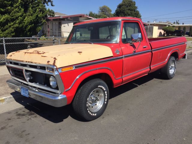 1977 Red Ford F-150