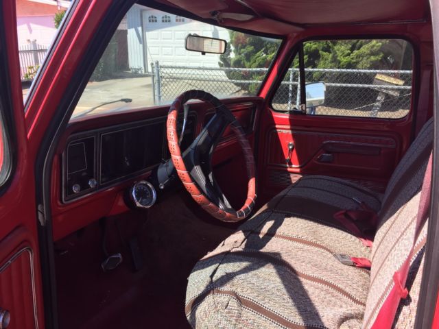 1977 Red Ford F-150
