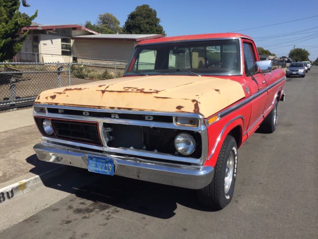 1977 Red Ford F-150