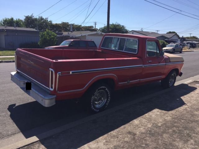 1977 Red Ford F-150