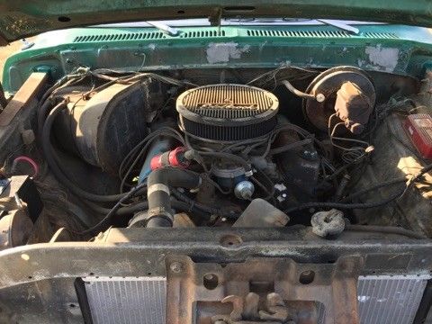 1977 green Ford F-150