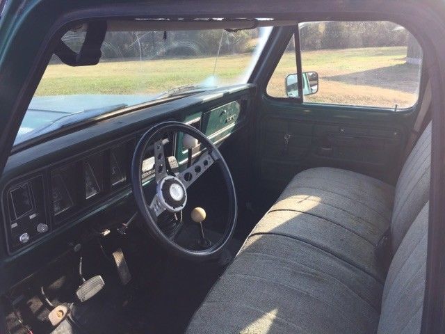 1977 green Ford F-150