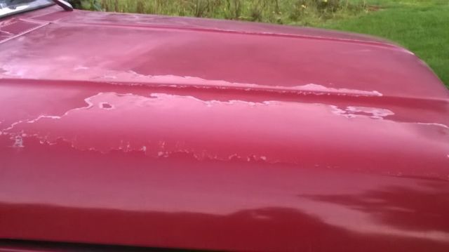 1977 two tone red &'white Ford F-150 pick up