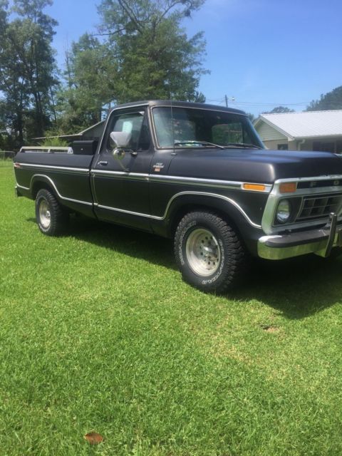 1977 Black Ford Other Pickups Standard Cab Pickup