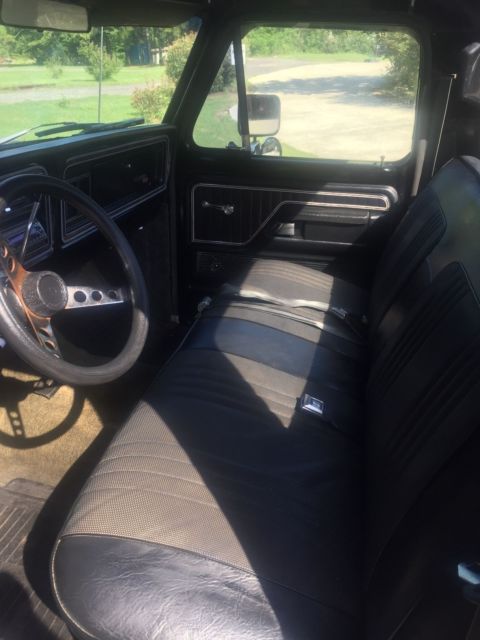 1977 Black Ford Other Pickups Standard Cab Pickup