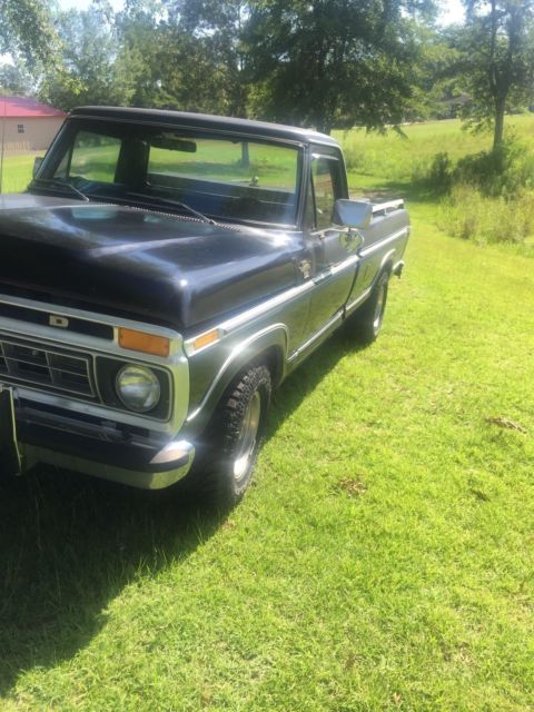 1977 Black Ford Other Pickups Standard Cab Pickup