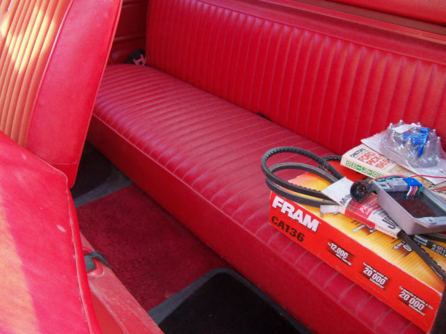 1977 Red Ford F-250 Extended Cab Pickup