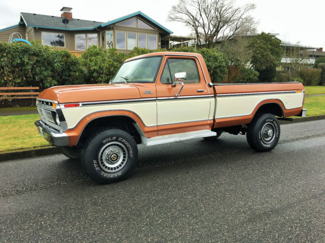 1977 copper Ford F-250 Standard Cab Pickup