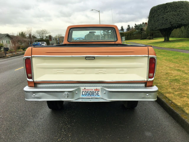 1977 copper Ford F-250 Standard Cab Pickup