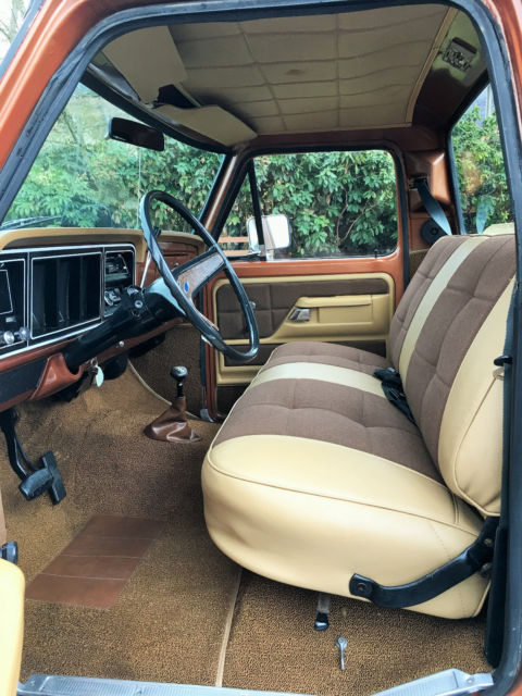 1977 copper Ford F-250 Standard Cab Pickup