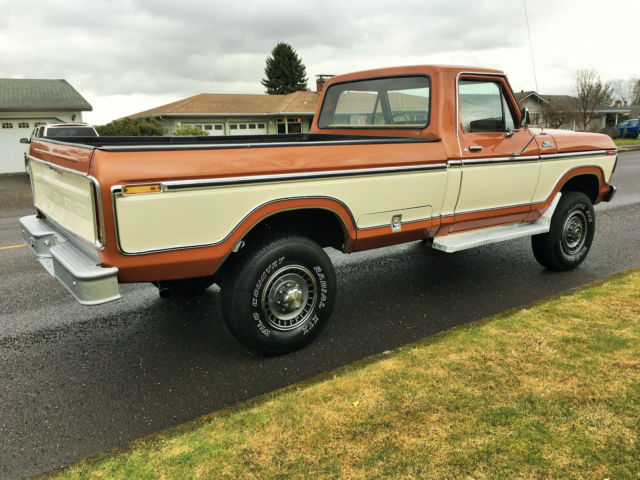 1977 copper Ford F-250 Standard Cab Pickup