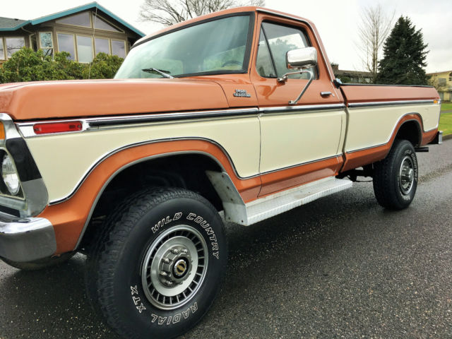 1977 copper Ford F-250 Standard Cab Pickup