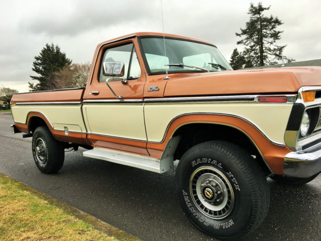 1977 copper Ford F-250 Standard Cab Pickup