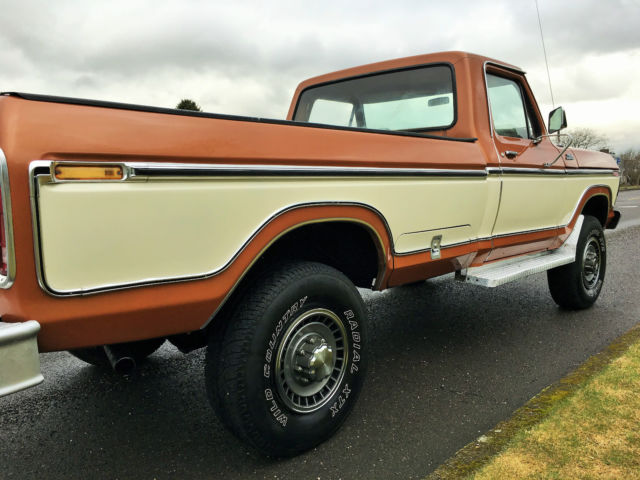 1977 copper Ford F-250 Standard Cab Pickup