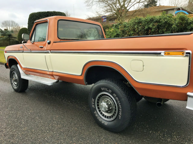 1977 copper Ford F-250 Standard Cab Pickup