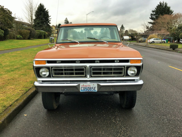 1977 copper Ford F-250 Standard Cab Pickup