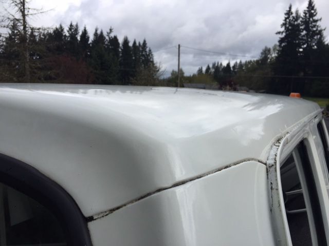 1977 White Ford F-250 Extended Crew Cab Pickup