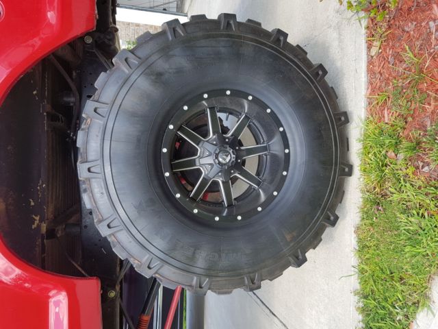 1977 Red Ford F-250 Standard Cab Pickup