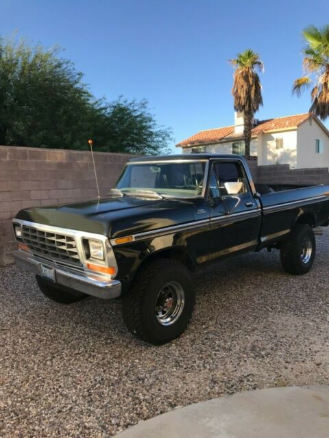1977 Black Ford F-250