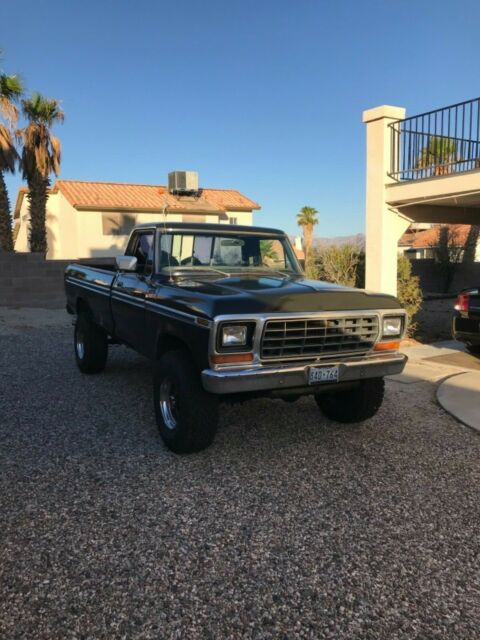 1977 Black Ford F-250