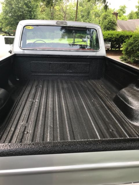 1977 Silver Ford F-250 Standard Cab Pickup