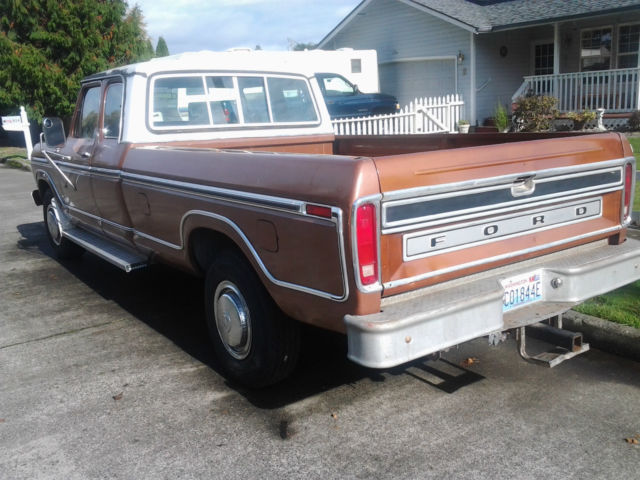 1977 BRONZE Ford F-350 Extended Cab Pickup