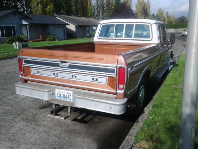 1977 BRONZE Ford F-350 Extended Cab Pickup
