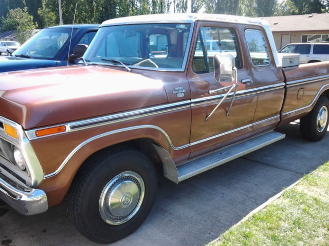1977 BRONZE Ford F-350 Extended Cab Pickup