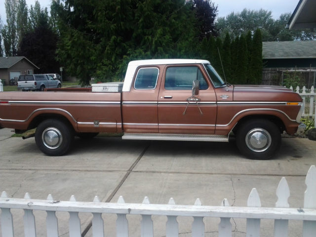 1977 BRONZE Ford F-350 Extended Cab Pickup