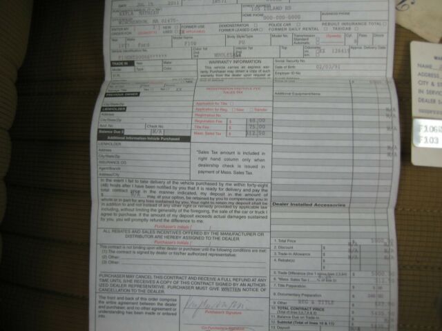 1977 Black Ford F-100