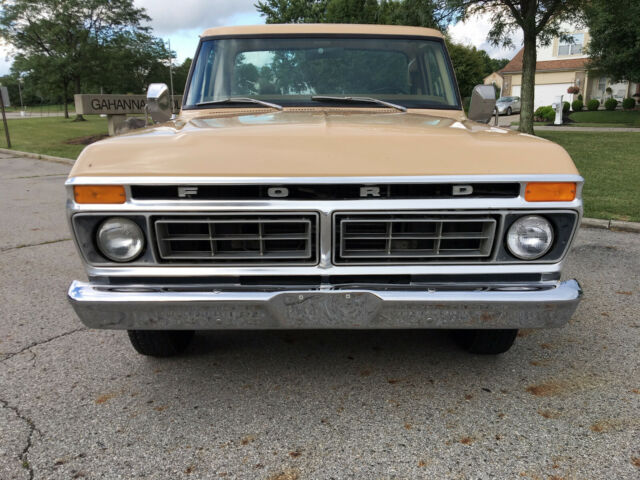 1977 Tan Ford F-150 Standard Cab Pickup