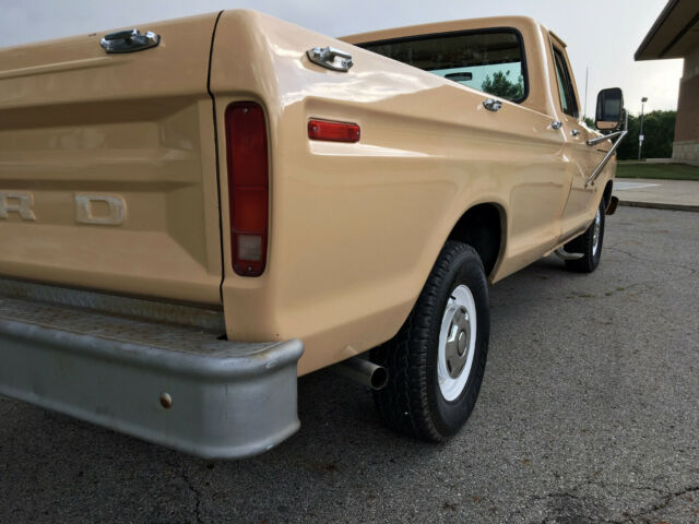 1977 Tan Ford F-150 Standard Cab Pickup